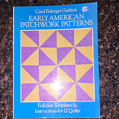 Dover Carol Belanger Grafton Early American Patchwork Patterns Quilting Book