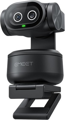 EMEET PIXY Dual-Kamera KI-gestützte PTZ-Kamera 4K, KI-Tracking, 0,2 s Schneller
