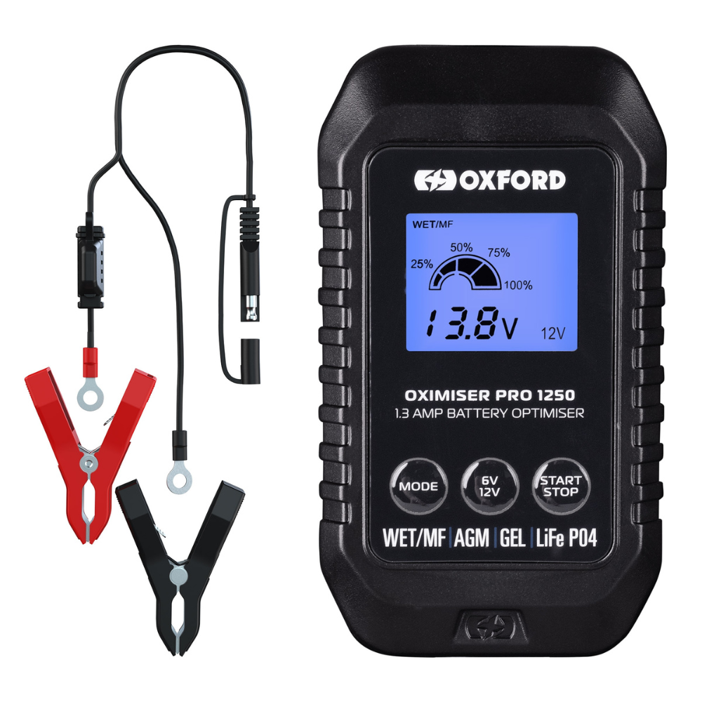 Oxford Oximiser Pro 1250  Battery Charger Maintainer Motorcycle Bike