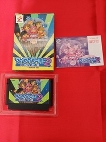 Famicom Software Model Wai Wai World 2 Sos Parsley Castle Konami FJC47