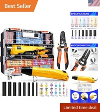 532PCS Heat Shrink Solder Seal Wire Connectors Kit with Mini Heat Gun, Solder...