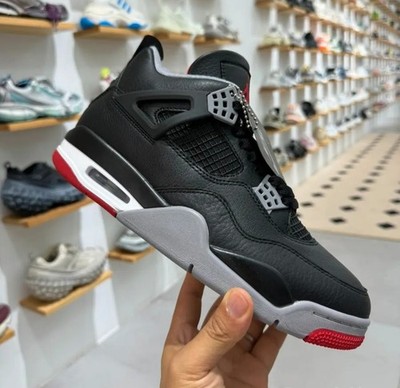 Nike Air Jordan 4 Bred Og Retro Schuhe Neu Original 36 bis 47