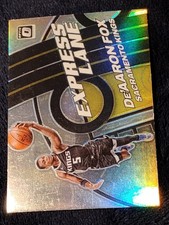 2021-22 Panini Donruss Optic Express Lane Holo Prizm - #10 De'Aaron Fox