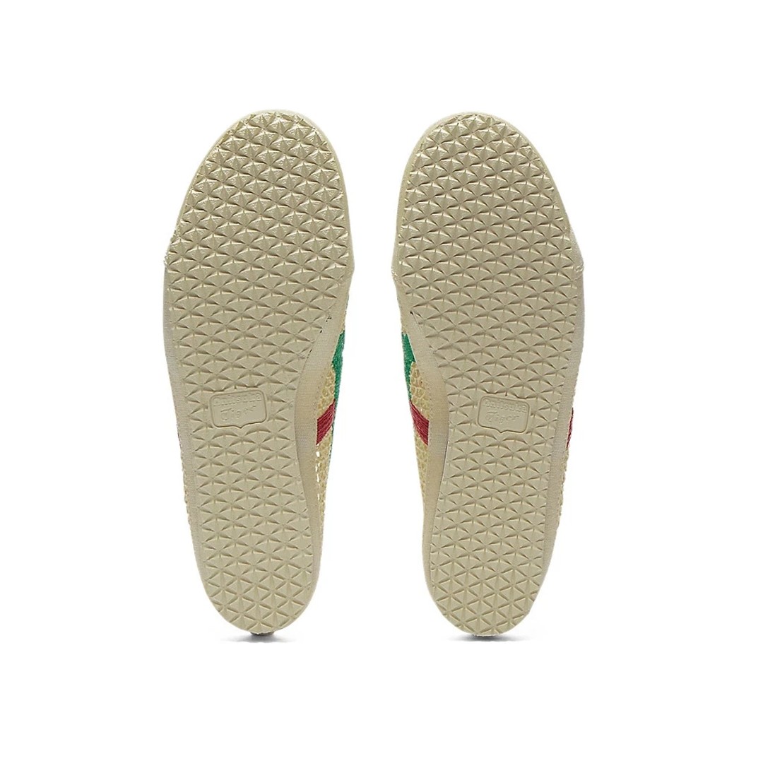 New Onitsuka Tiger MEXICO 66 SABOT CREAM KALE 1183C123-103 New