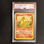 1999 POKEMON BASE SET UNLIMITED #46 CHARMANDER PSA 8