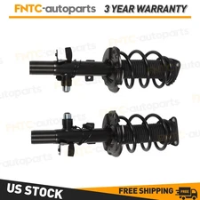 Pair Front Shock Struts Assys w/Electronic For Lincoln MKC 2015-2019 EJ7Z18124K