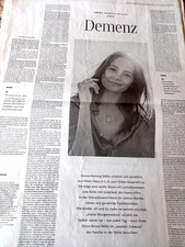EMMA HEMING WILLIS, WIFE OF BRUCE WILLIS, INTERVIEW ON DEMENTIA v. '25 (z
