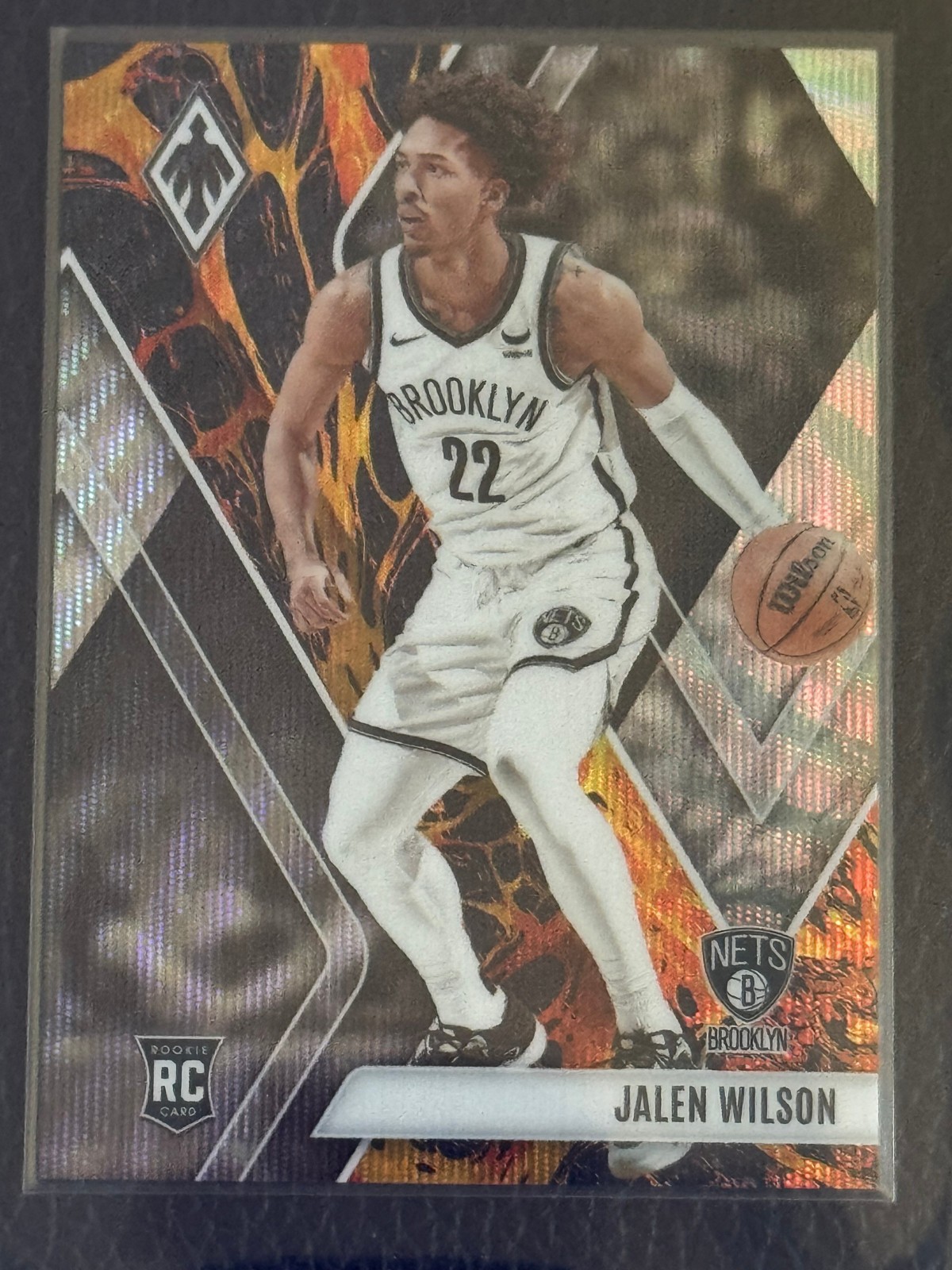 2023-24 Panini Phoenix - Rookies Jalen Wilson #276 Lava /75 (RC)