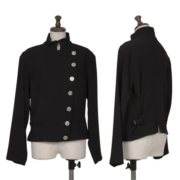 agnes b. Metal Button Stand Collar Napoleon jacket Size 36(K agnes b. Metal Button Stand Collar Napoleon jacket Size 36(K