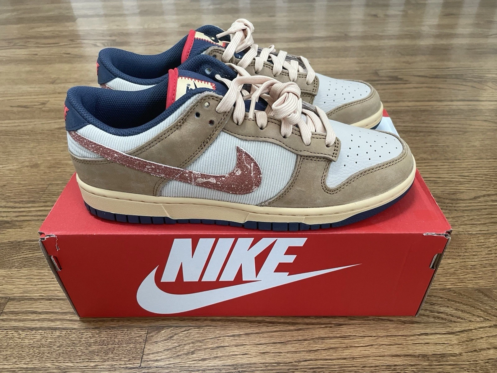 Taglia 9 Nike Dunk Low Retro SE grano alba bruciata deriva alla sabbia