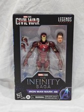 Marvel Legends Iron Man Mark 46 Action Figure     Civil War Infinity Saga     New