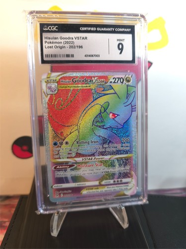 Hisuian Goodra VSTAR graded CGC 9 for sale on eBay