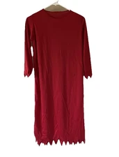 Halloween Red Devil With Face Cover Dress Up Costume Child-Medium Size