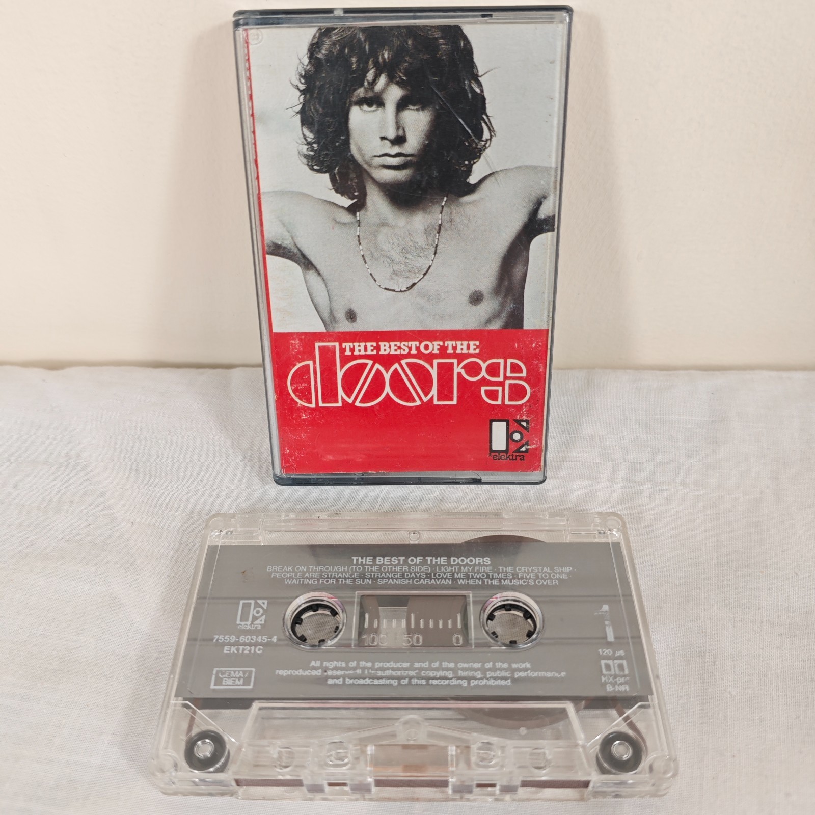 The Best Of The Doors Cassette EKT21C Germany 1985 Elektra Greatest Hits