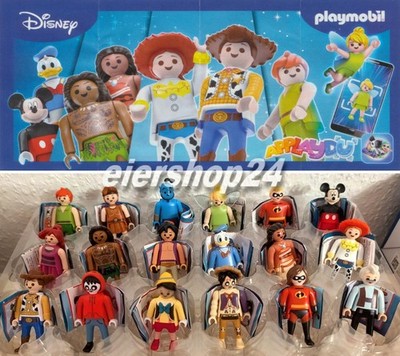 NEU! Kompletter Satz PLAYMOBIL DISNEY alle 18 Figuren inkl. aller 18 BPZ neu!