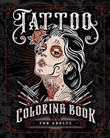 Tattoo Malbuch FüR Erwachsene, Ausmalbuch, 50 Designs, Entspannung, Kunst