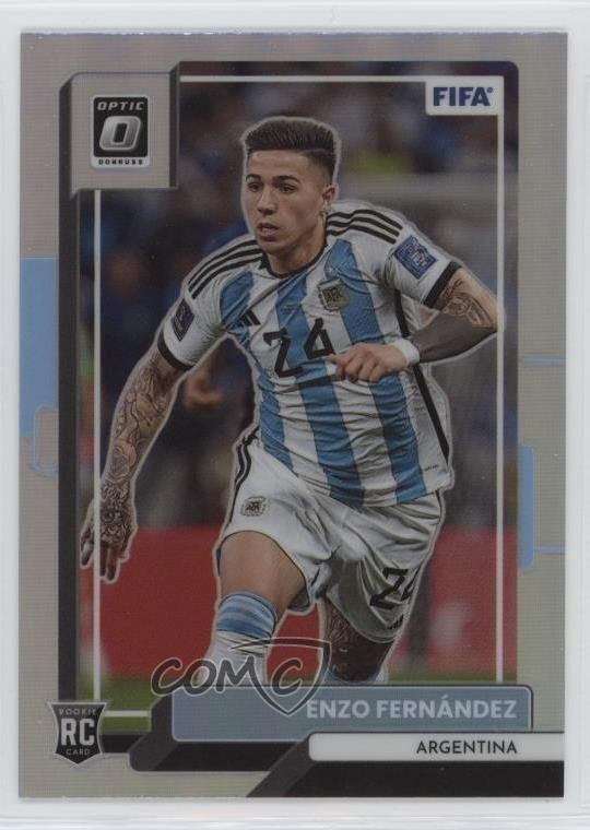 2022 Panini Donruss Optic Holo Prizm Enzo Fernandez Fernández #66 Rookie RC 1em1