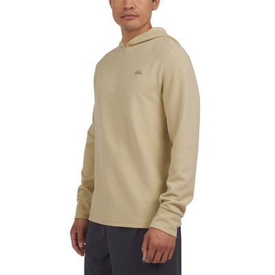 Quiksilver Mens Textured Pullover Sweater Hoodie