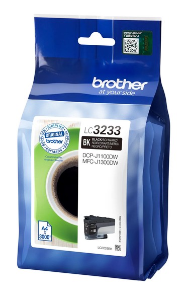Brother LC-3233BK Tinte Schwarz-image