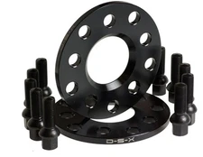 5MM Wheel Spacers BLACK 5x100 5x112 SET + CONICAL BOLTS for VW JETTA GOLF