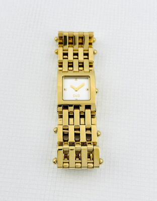 D&G Dolce & Gabbana DW0406 Women's Gold Bellevue Watch Stainless