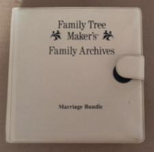 1997 Broderbund Family Tree Maker  s Family Archives Marriage Bundle-12 CD's