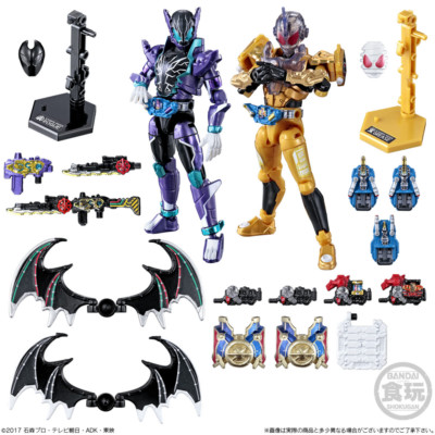 Japan Rare Kamen Rider Build Shokugan So-do Build Final Figures Complete Set