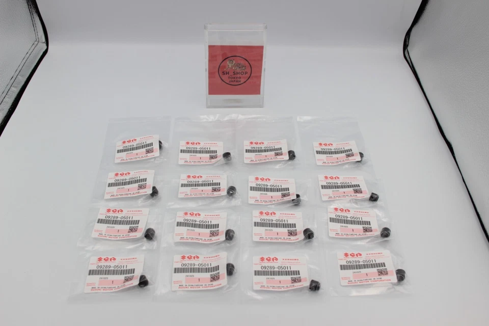 SELLOS DE ACEITE DE VÁLVULA 09289-05011 16P Fit SUZUKI 1999 - 2022 HAYABUSA GSX1300R Foto 3 de 4