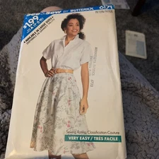 Vintage See & Sew by Butterick Pattern 6171 Size Petite P-S-M