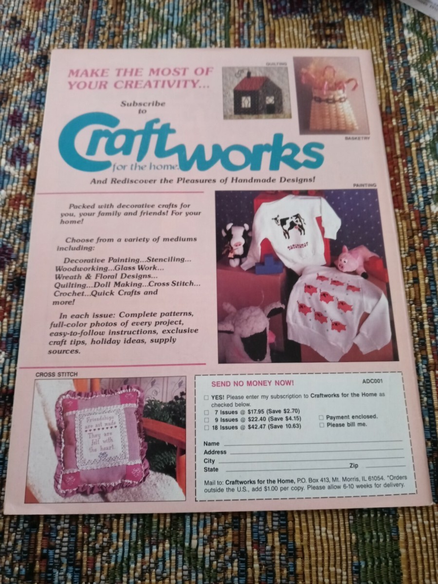 Today’s Craft Crafting Today Mar 22 1990 Vol 2 No 1 | eBay