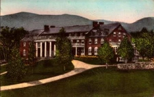 HANDCOLORED POSTCARD-THE MIMSLYN, HOTEL OF DISTINCTION, LURAY, VA  BK48