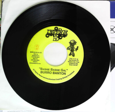 Burro Banton - Bashie Bashie Girl / VG+ / 7