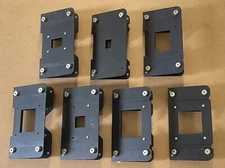 Lot of 7 Vintage NEGATIVE CARRIERS Slides or Small Photos Equipment Photographer