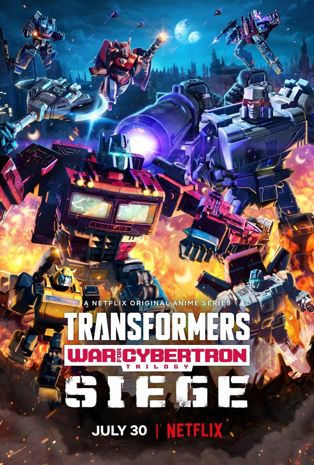 Transformers poster -  War For Cybertron poster (a)  -  11 x 17