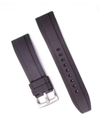 WJB Premium FKM Rubber Dive Quick Release Watch Strap - Colors Available