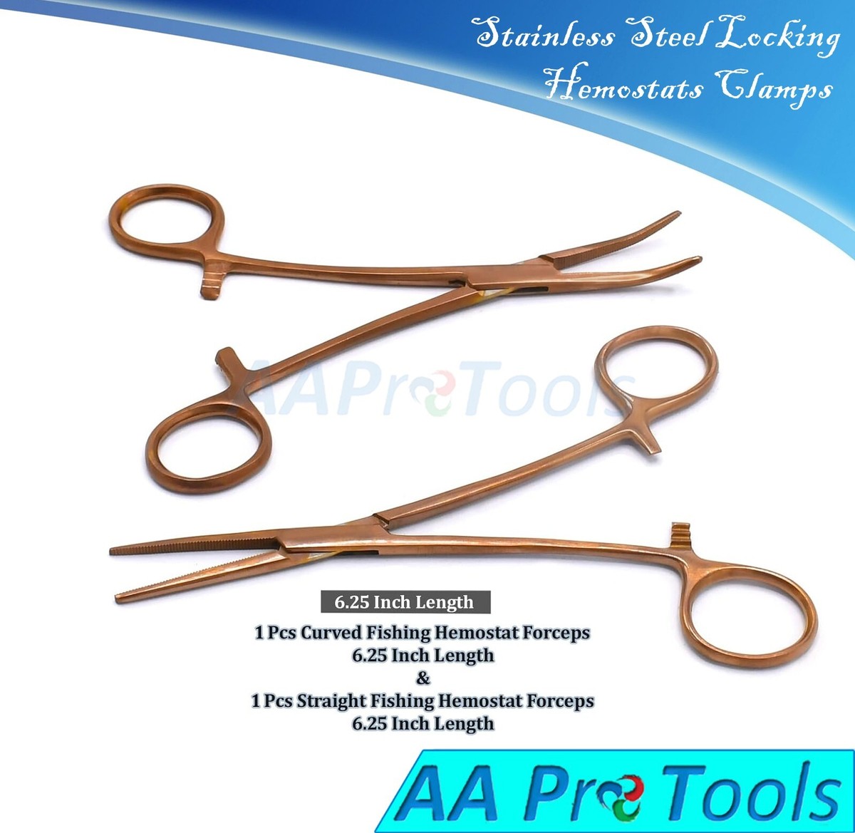 Medical Forceps 2-Piece 5-Inch Straight Hemostat Forceps Set - Stainless Steel Locking Clamps For Crafts & Hobbies Forceps Stainless Steel Medical Forceps 2-Piece 5-Inch Straight Hemostat Forceps Set - Stainless Steel Locking Clamps For Crafts & Hobbies Forceps Stainless Steel