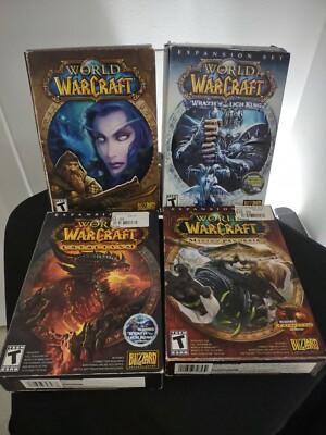 その他 WORLD OF WARCRAFT deluxe box set World Of Warcraft Expansions Complete - Used | eBay