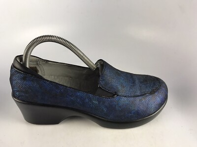ALEGRIA EMMA By PG Lite Leather Clog - EMM-741X (Blue Twist) Women's US 8/EU 38