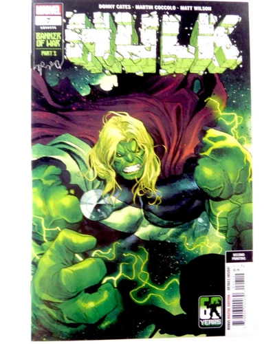 Marvel HULK (2022) #7 2ND PRINT HULKED OUT THOR VARIANT NM (9.4) Ships FREE!