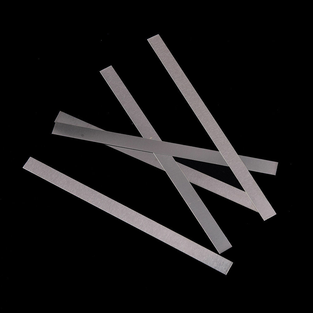 20 Pieces 0.1x7x100mm nickel strip sheets for battery spot welding