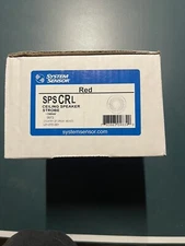 System Sensor Speaker Strobe - Red