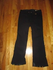 Ladies Tyrolia by Head Schoeller Thick Nylon Wool Black Ski Snow Pants Size 34