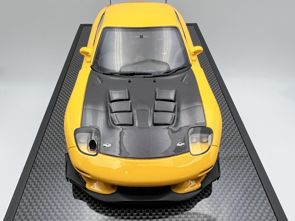 Polar Master 1:18 Mazda RX7 with Yellow Engine 33/99 | eBay