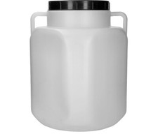Weithalsfass Futtertonne Fasssilage Kunststoff Regen Fass Gepäcktonne 50L weiß