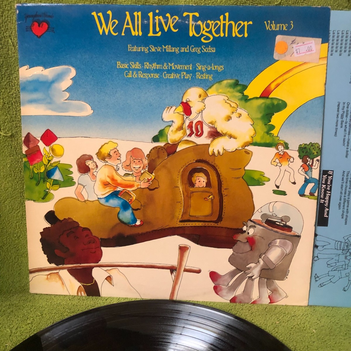 Greg & Steve – We All Live Together Volume 3 - VINYL RECORD LP | eBay