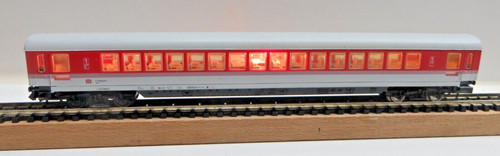 Arnold N 3957 Intercity IC Großraumwagen der DB beleuchtet | Zustand: Gebraucht