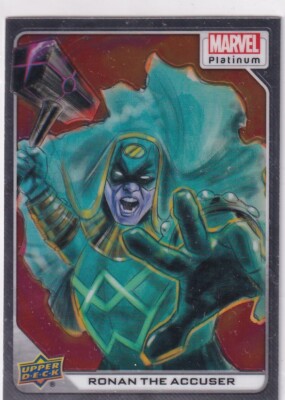 Upper Deck 2022 Marvel Platinum No. 27 Ronan the Accuser