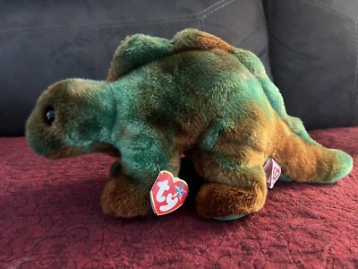 Steg The Stegosaurus Beanie Baby TY 2000 Collection