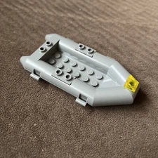Lego PArt #30086 1Piece 12x6 Boat Raft Dark Bluish Gray. M10