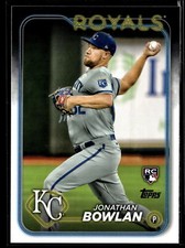 2024 Topps #399 Jonathan Bowlan Rookie Kansas City Royals